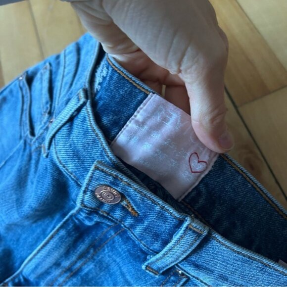 Revice Sz 27 Denim Star Back Exposed Seems Tappered Legs Jeans - Picture 6 of 12